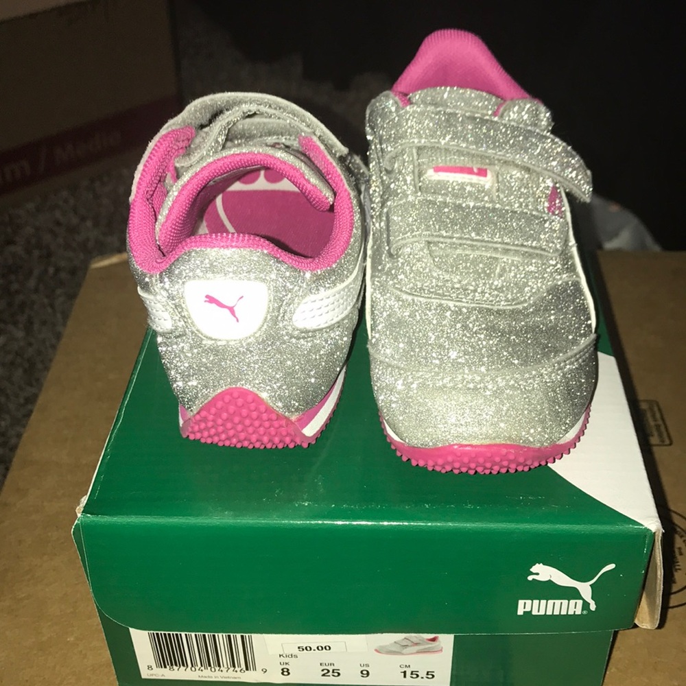 Puma steeple glitz glitter sneakers 9C